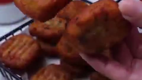 Instant crispy potato bites recipie