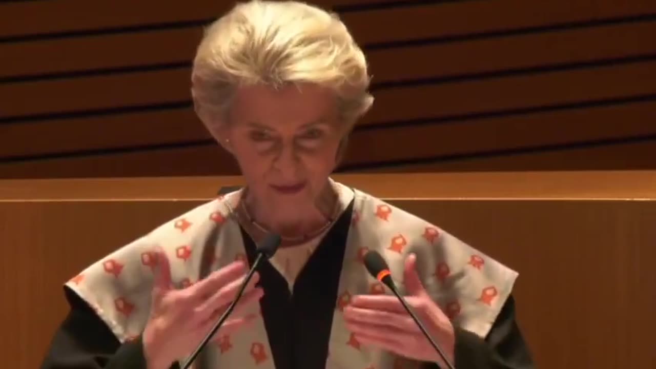 Ursula von der Leyen: Europe has the values of the talmud