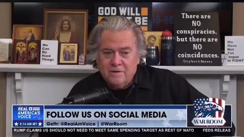 Steve Bannon says that "well-informed sources" told him that the U.S. will attack Iran in the near future. | We are already involved