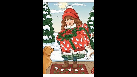 Holiday coloring magic