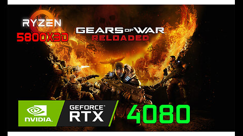 Gears Of War Reloaded | PC | Max Settings | RTX 4080 | 5800x3D |