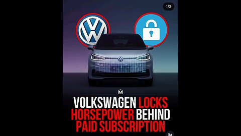Volkswagen Electric Car Subscription For Horse Power Elon Musk Joe Rogan Donald Trump