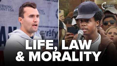 The REAL Moment Life Begins | Charlie Kirk vs. Pro-Choice Student
