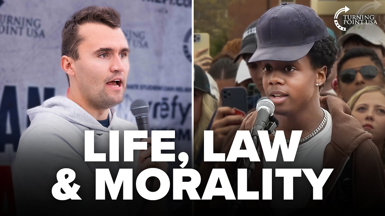 The REAL Moment Life Begins | Charlie Kirk vs. Pro-Choice Student