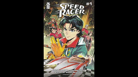Speed Racer -- Issue 1 (2025, Mad Cave Studio) Bad Comic Reviews