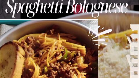 Spaghetti Bolognese Mukbang