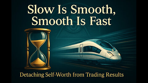 🎯 Live Workshop/Q&A – Slow Is Smooth, Smooth Is Fast: Detaching Self-Worth from Trading Results