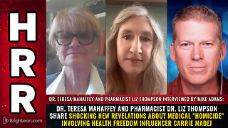 Dr. Teresa Mahaffey and pharmacist Liz Thompson share shocking revelations...
