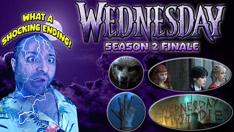 Wednesday S2E8 Reaction | Shocking Season Finale! 🖤 😱 | First Time Watching