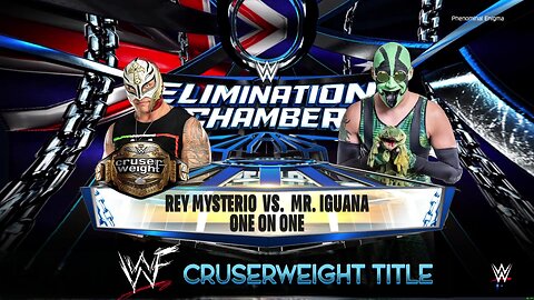 WWE 2k25 Rey Mysterio(c) vs Mr Iguana CruserWeightTitle
