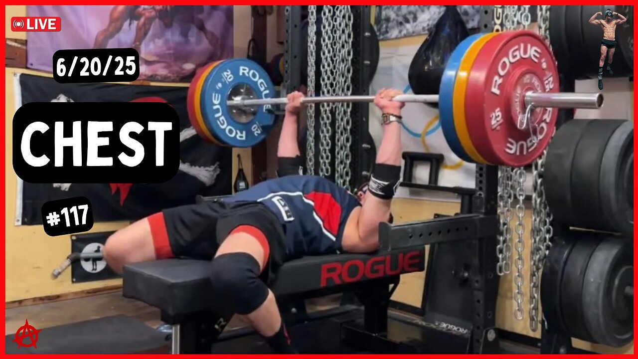 🔴 Gym Stream: Chest | 6/20/25 | #118 ✨