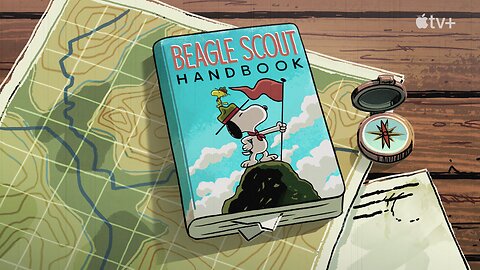 squirrels pistov the Snoopy Show bagel scout handbook