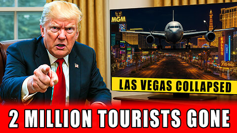 Las Vegas Tourism MELTDOWN – Hotels Empty, Tips Vanish, Billions Lost!