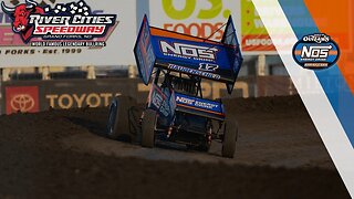 World Of Outlaws NOS Energy Drink Sprint Cars At River Cities Speedway (8/22/2025)