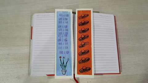 Diy book mark