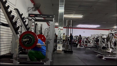 BACK SQUATS 145KG/319LBs for 5 Reps