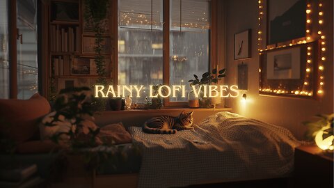 Night Rain Lo-fi Beats | Relax, Study, Sleep