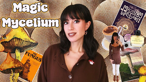 Mushroom reading vlog | fungus in fiction | books about mycelium