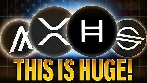 BREAKING Massive Congress Bill Released XRP HBAR XLM ALGO & More