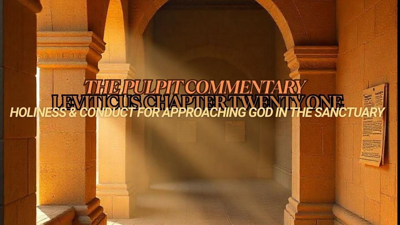 Leviticus Chapter 21 The Pulpit Commentary