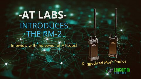 RM-2 Mesh Radio Deep Dive: AT-Labs Founder Talks Meshtastic, MeshCore & Reticulum