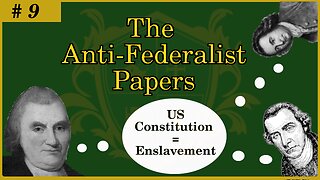 🟢 The US Constitution WILL Lead to Enslavement; You all are fools! STOP! 🟢