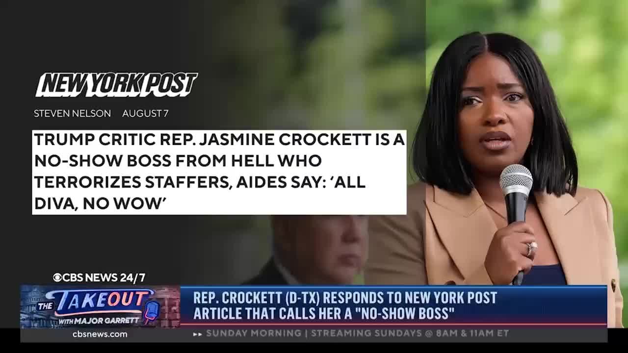 Jasmine Crockett Responds to the NY Post Story that She Terrorizes Her Staff and Treats Them Like Dirt: ‘Nonsense!’