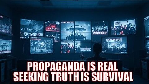 Propaganda Is Legal IN UK CANADA USA . Seeking Truth Is Survival