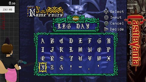 Leg Day Part 1: Castlevania Symphony of the Night Randomizer