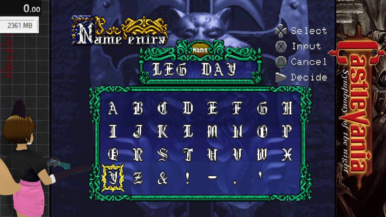 Leg Day Part 1: Castlevania Symphony of the Night Randomizer