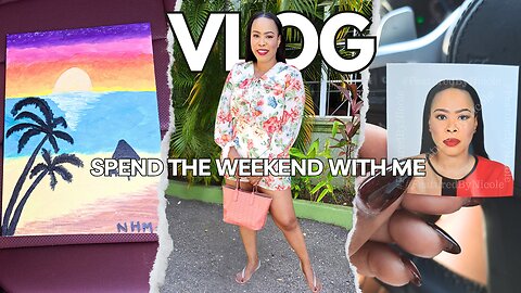 Mommy-Daughter Sip And Paint + New ID Pictures + Grocery Shopping + Maintenance