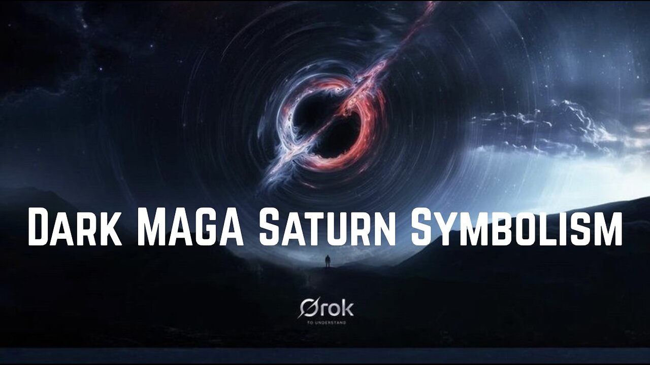 Dark MAGA Saturn Symbolism