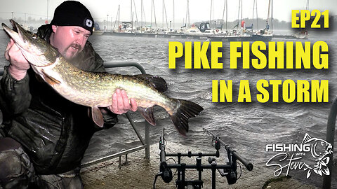 Ep21| Deadbaiting For Pike In A Winter Storm