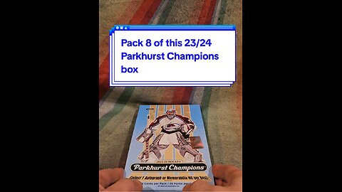 Pack 8 of this 23/24 Parkhurst Champions hobby box