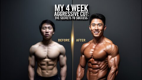 My 4 Week Aggressive Cut: The Secrets to Success