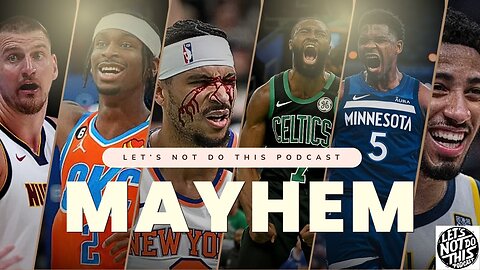 Playoff Mayhem, Draft Chaos & a Naked Guy at Lowe’s?! 🤯🏀🏈
