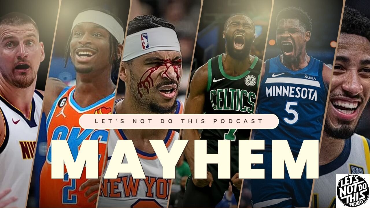Playoff Mayhem, Draft Chaos & a Naked Guy at Lowe’s?! 🤯🏀🏈