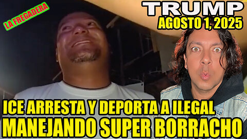 ICE DEPORTA Y ARRESTA ILEGAL MANEJANDO SUPER BORRACHO