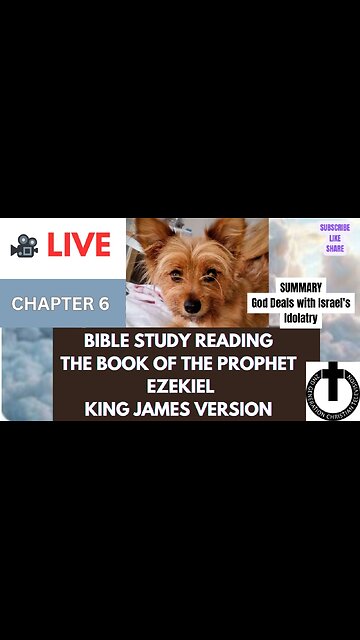 August 13, 2025 Livestream Invite Ezekiel Chapter 6 KJV Holy Bible Study #faith #live #bibleverse