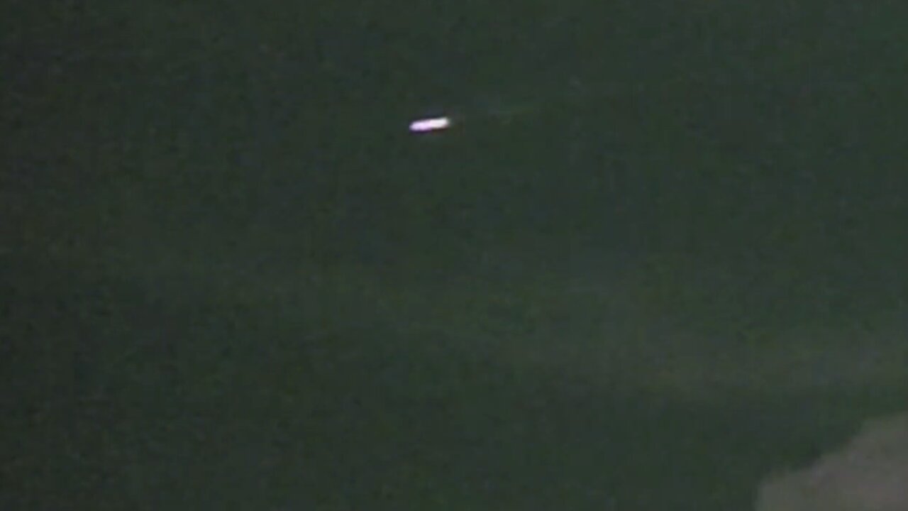 UFO Seen during Maryland Thunderstorm