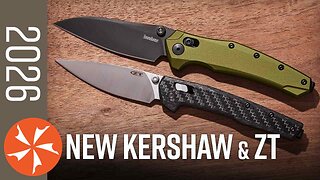 FIRST LOOK! New ZT & Kershaw Knives for 2026
