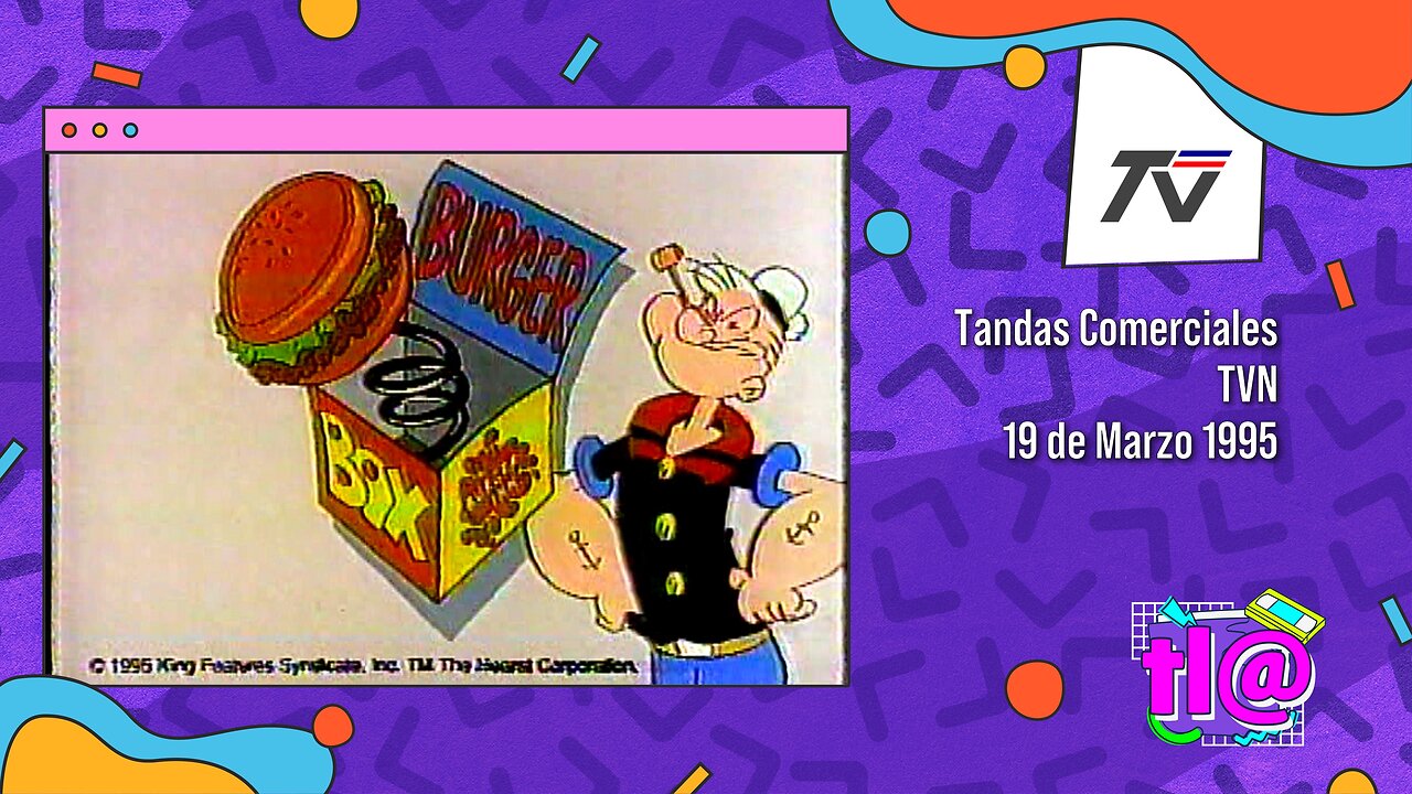 Tandas Comerciales TVN (19 de Marzo 1995)