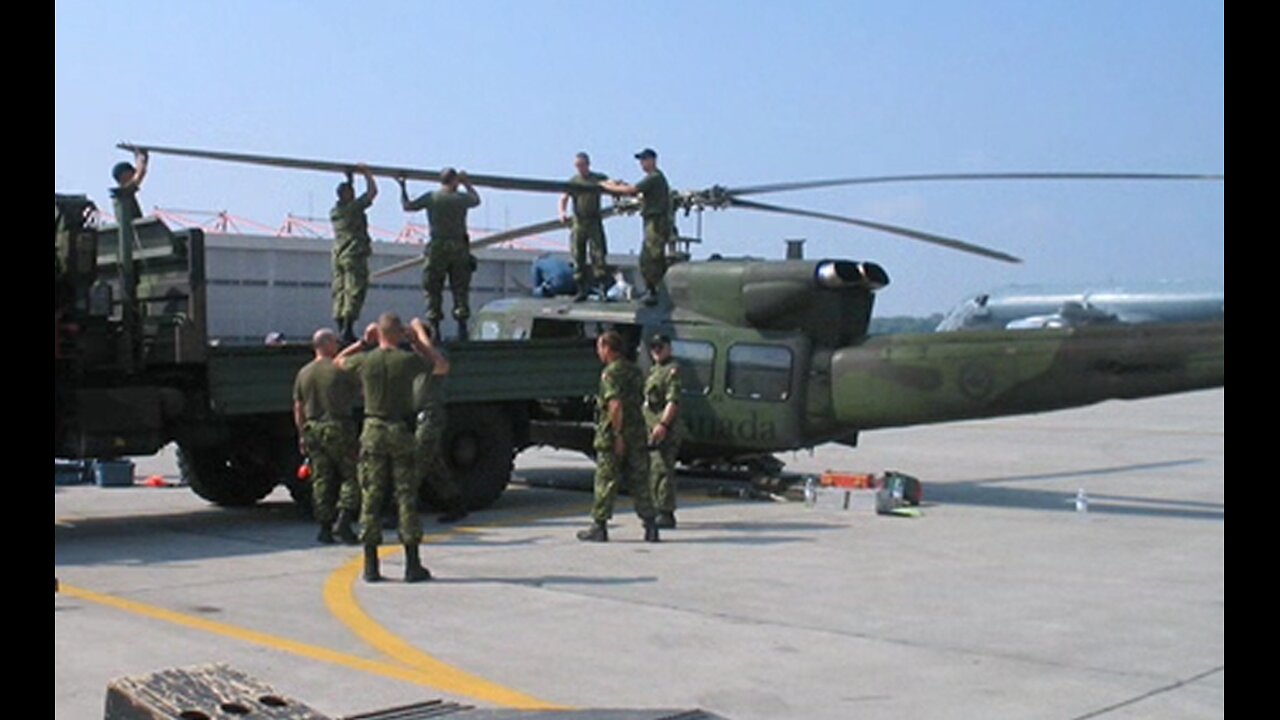 RCAF Griffon Bell 412 ATK