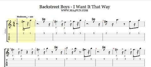 I Want It That Way - Backstreet Boys