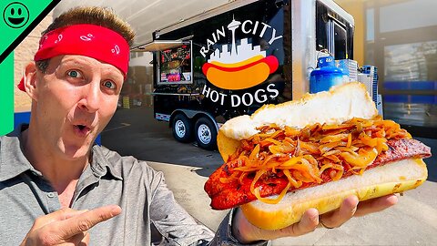 Seattle Food Truck Tour!! West Coasters Lost Their Minds!!