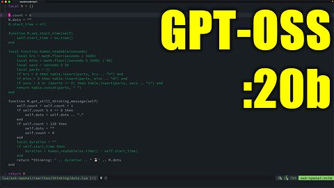 unedited, first challenge I threw at gpt-oss:20b today... 268 T/s later...