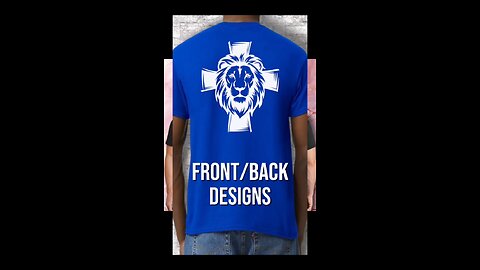 Faith Over Fear - Front/Back Design - Cotton Tee - Live On Our Site👨‍💻 #LetsGetItTshirts #NewDrop