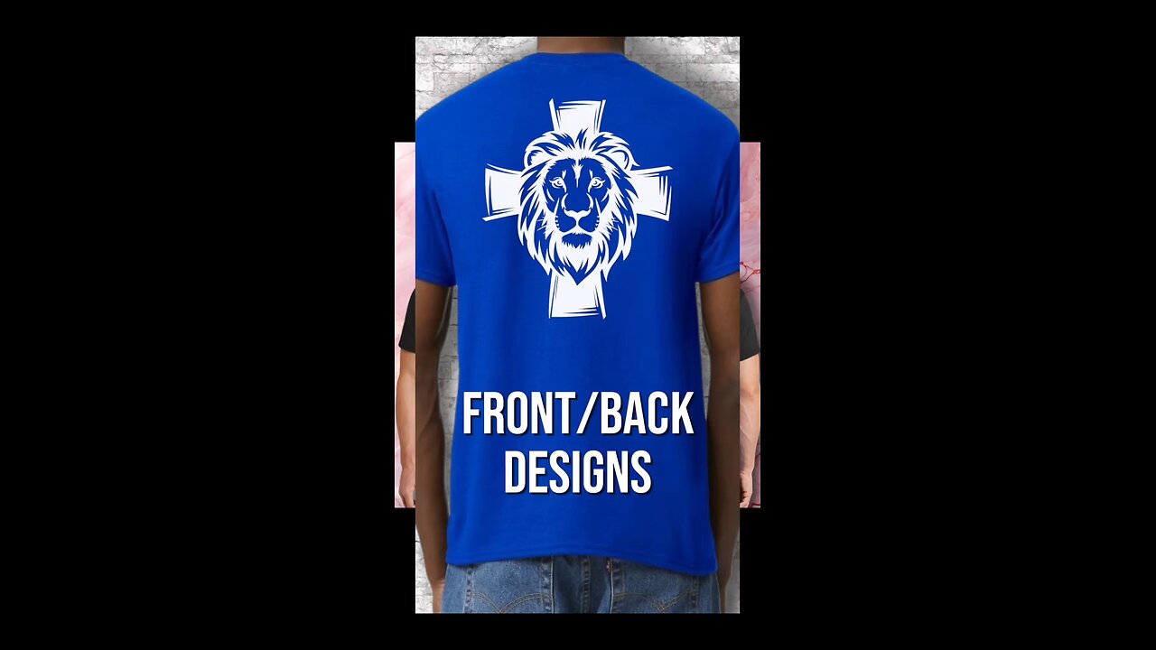 Faith Over Fear - Front/Back Design - Cotton Tee - Live On Our Site👨‍💻 #LetsGetItTshirts #NewDrop