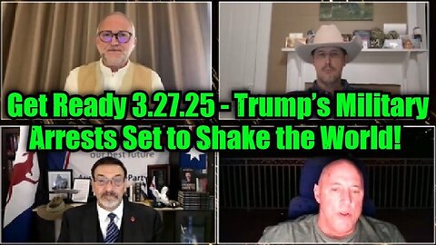 Riccardo Bosi,Jaco & Derek : Get Ready 3.27.25 - Trump’s Military Arrests Set to Shake the World!