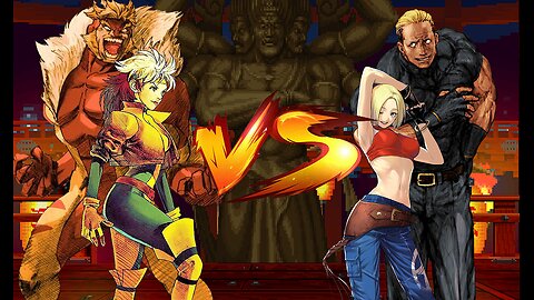 [REQUESTED] #079: Rogue, Blue Mary, Sabretooth, Yamazaki \ MARVEL Vs S.N.K. #xmen #fatalfuryspecial
